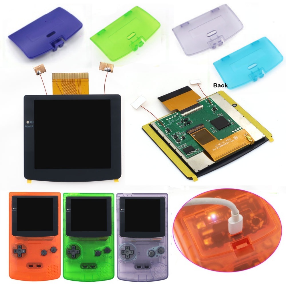 Retro Gaming Images - Tela LCD Laminada Recarregável de 2,8'