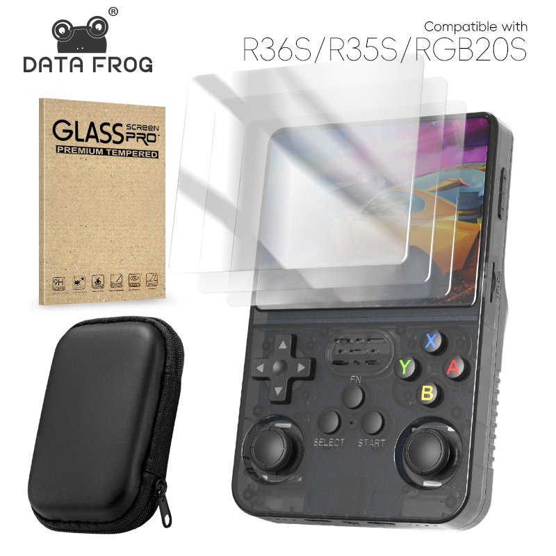 Retro Gaming Images - DATA FROG R36S Protetor de tela