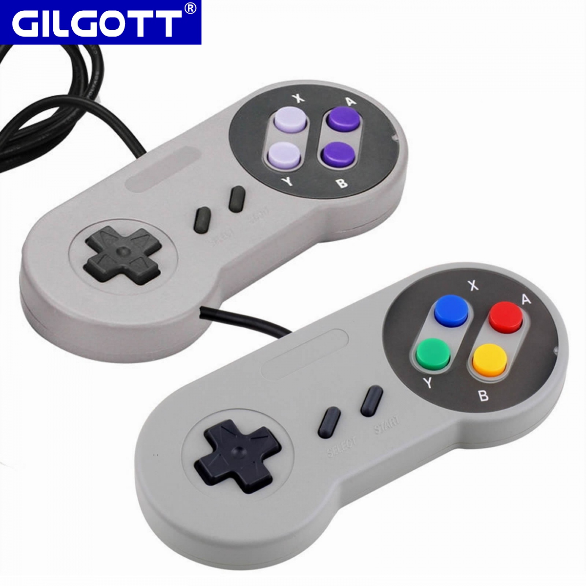 Retro Gaming For Windows - 2 Pçs/set 1.4M Com Fio USB