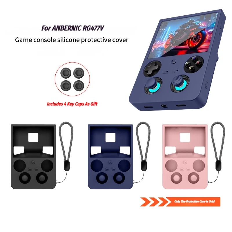 Retro Gaming Handheld 2026 - Capa Protetora de Silicone para ANBERNIC