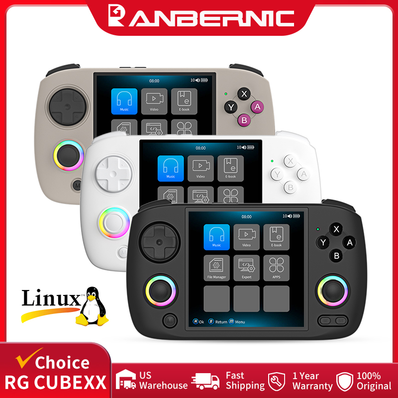 Retro Gaming Images - ANBERNIC RG CubeXX Console de jogos
