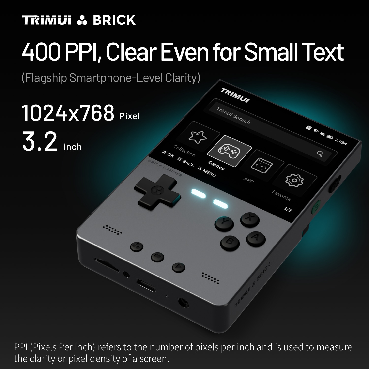 Console de Jogo Portátil TRIMU - Retro Gaming Handheld Best avaliação e preço