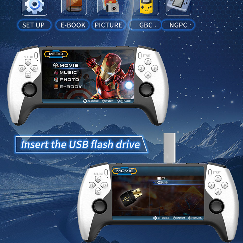 Novo Console de Jogos Portátil - Retro Gaming Handheld 2026 avaliação e preço