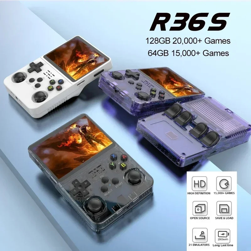 Console de Jogos Retro R36S de - Retro Gaming Handheld Best avaliação e preço