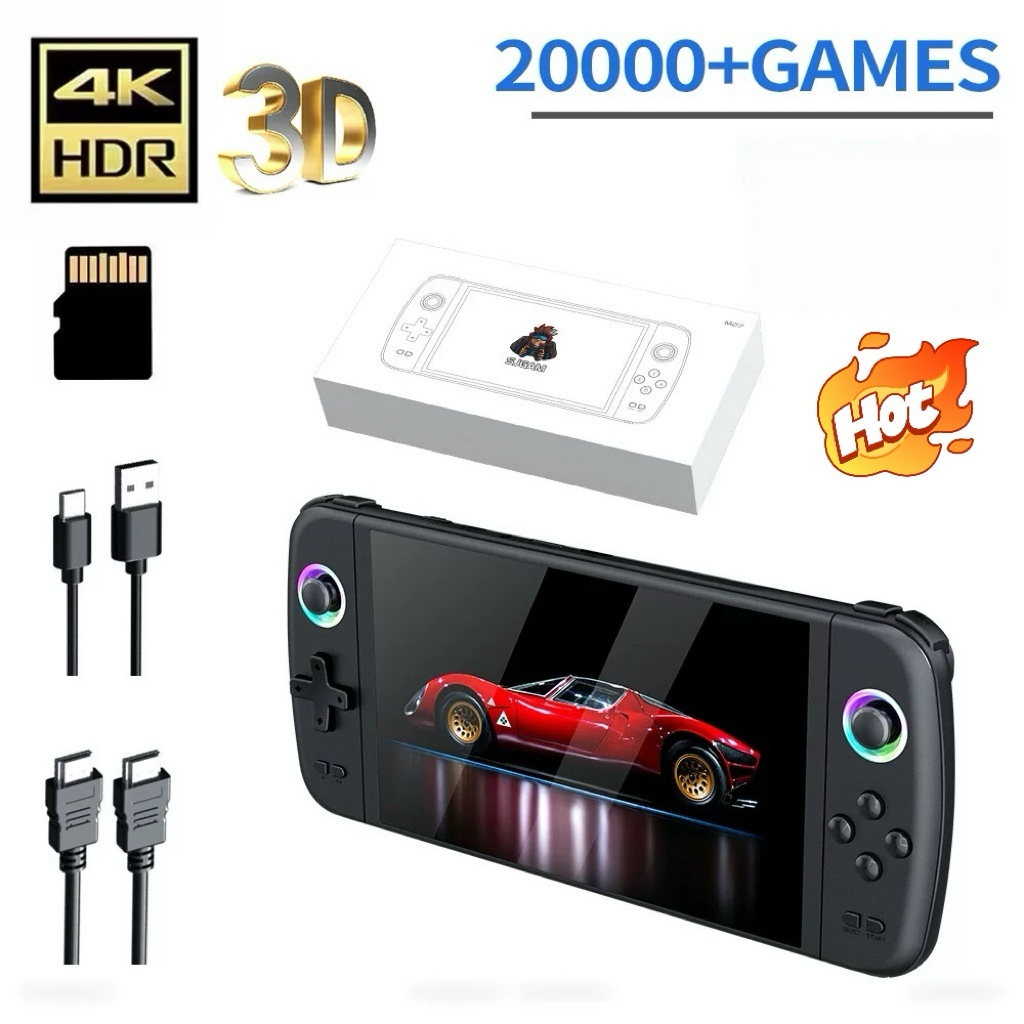 NOVO Console de Jogos Portátil - Retro Gaming Handheld Best avaliação e preço