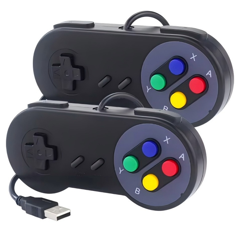 2 Controles USB para Jogos Ret - Retro Gaming For Windows avaliação e preço