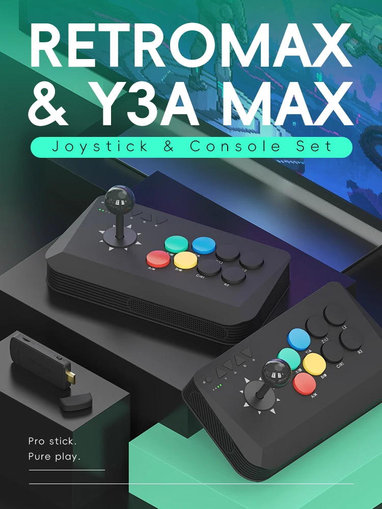 Joystick de combate sem fio y3 - Retro Gaming Download avaliação e preço