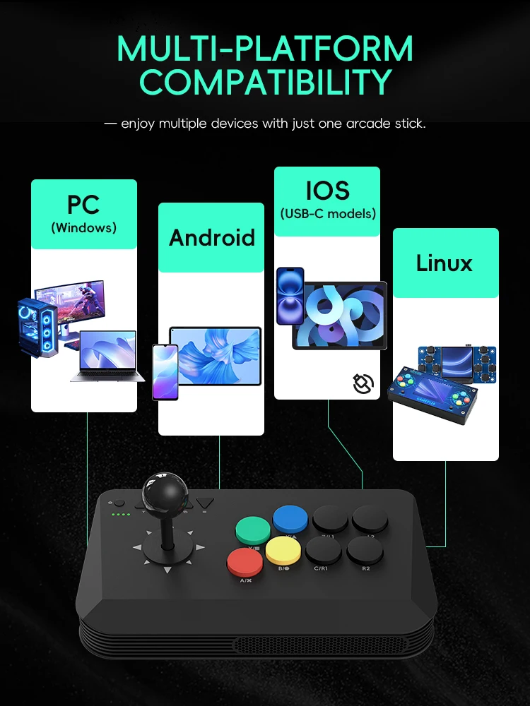Joystick de combate sem fio y3 - Retro Gaming Download avaliação e preço