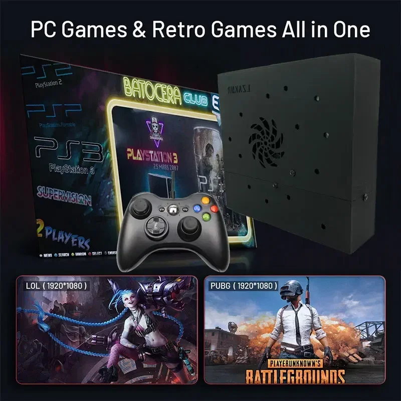 Console de jogos retrô 70000 + - Retro Gaming For Windows avaliação e preço